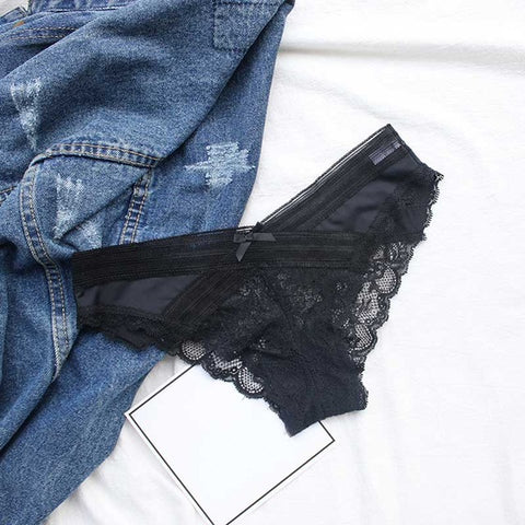 European Delicate Lace Floral Sexy Panties